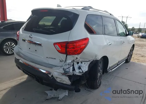 2020 Nissan Pathfinder Platinum 2Wd from USA, damaged, VIN 5N1DR2DN4LC633804